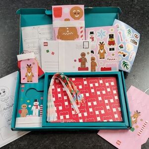 Lego Holiday Craft Set - Red, Blue, White